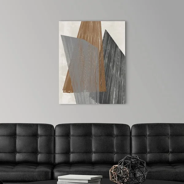 Triangle Stripes I, Canvas Wall Art, 24x30, Great Big Canvas