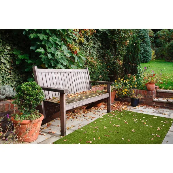 Garland Rug Artificial Grass Turf Area Rug, Green, 4x6 ft