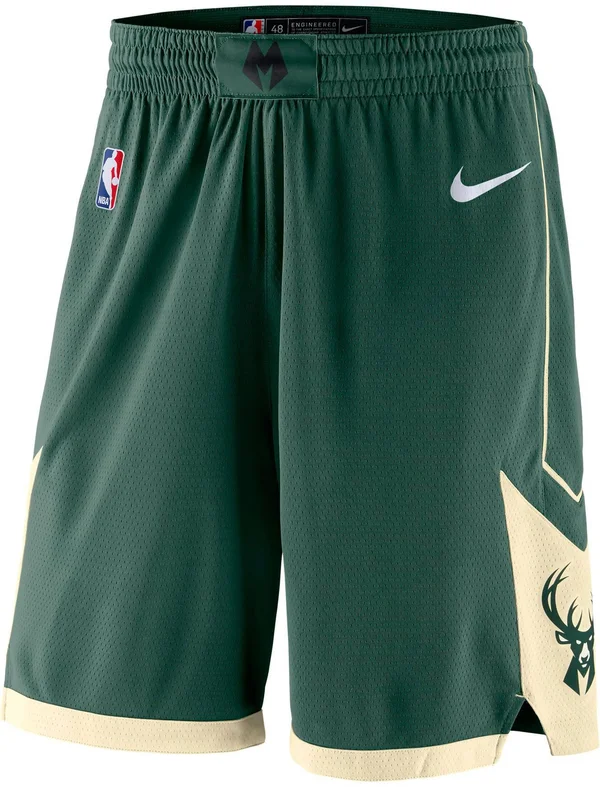 Nike Milwaukee Bucks Icon Edition Swingman NBA Shorts - Green