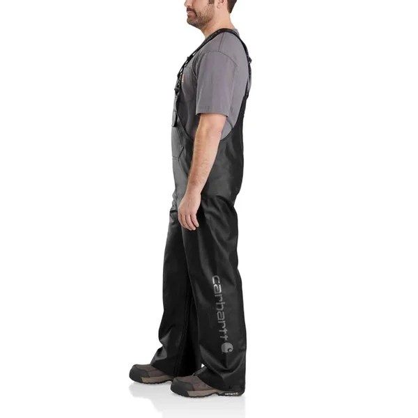 Carhartt Men's Midweight Waterproof Rainstorm Bib Overalls - Canopy Green
