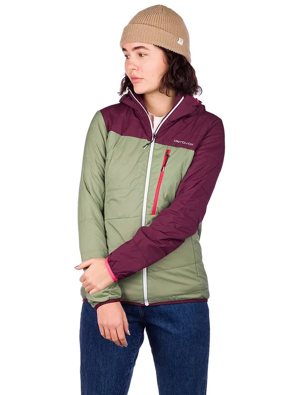 Ortovox Swisswool Zebru Fleece Jacket Green Women - Size Xs