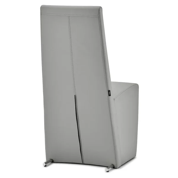 Zuri Furniture Boston High Back Modern Dining Chair - Dark Grey