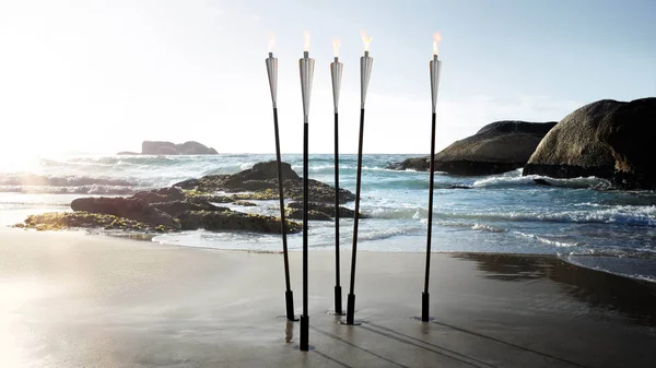 Orchos Garden Torch Blomus