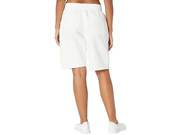 Champion Life REVERSE Weave Cut-Off Shorts - White - Casual Shorts