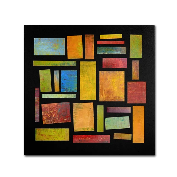 Trademark Global Michelle Calkins 'Building Blocks Four' Canvas Art