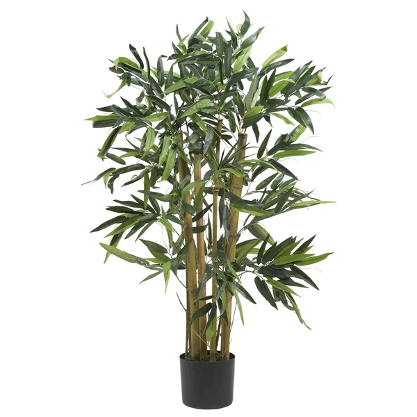 Nearly Natural 3 ft. Biggy Bamboo Silk Tree
