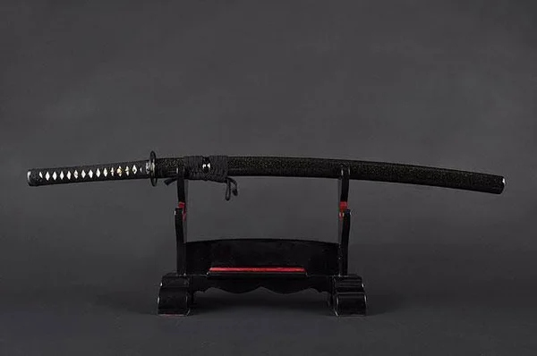 Handmade Sword - Fully Functional Samurai Katana Sword - 1045 Carbon Steel, Hand Forged Clay Tempered, Full Tang, Sharp, Tomoe Cr