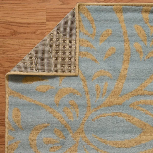 United Weavers Dallas Trouseau 7&10x22 x 10&6x22 Blue (851-10860) Area Rug