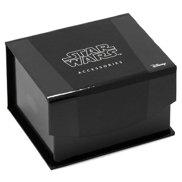 Recessed Matte Darth Vader Head Cufflinks