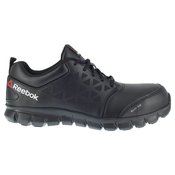 Reebok Sublite Cushion Work Leather Alloy Toe - Women's Black
