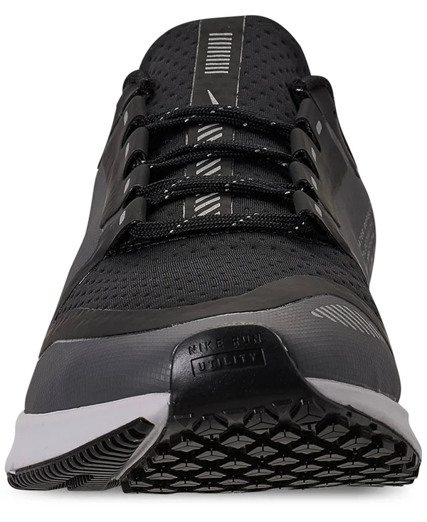 Nike Air Zoom Pegasus 36 Shield Grey/Black/White Men's Running Shoe Size 9.5