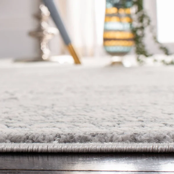 Safavieh Alhambra Alh628M 5&3x22 x 7&7x22 Cream and Blue Area Rug