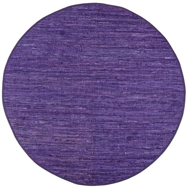 Matador Purple Leather Chindi Rug St. Croix Rug Size: 9& x 12&
