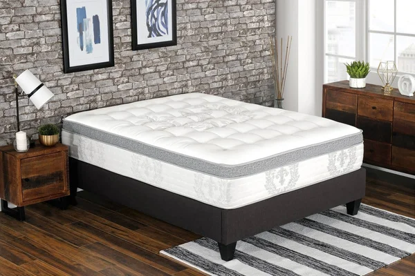 Primo International 40411 14 in. Kinley Polyfoam Pocket Coil Mattress - Full