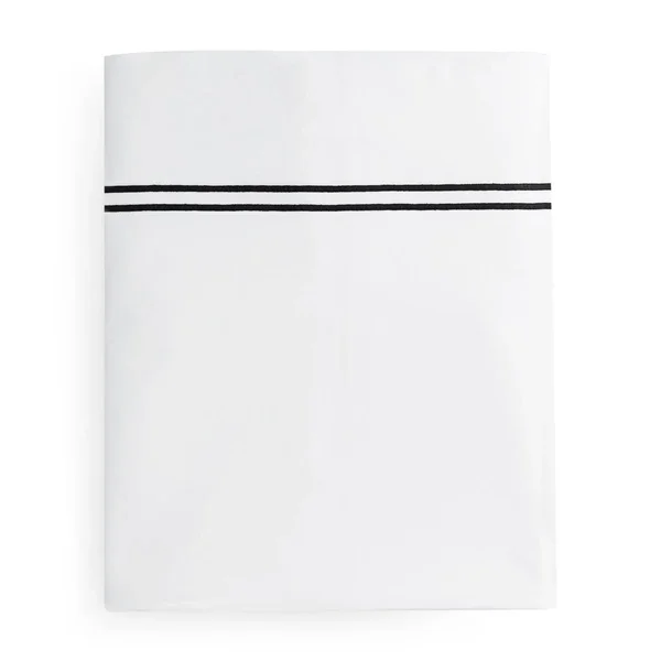 Sferra Grande Hotel Flat Sheet - Twin - White/Cornflower