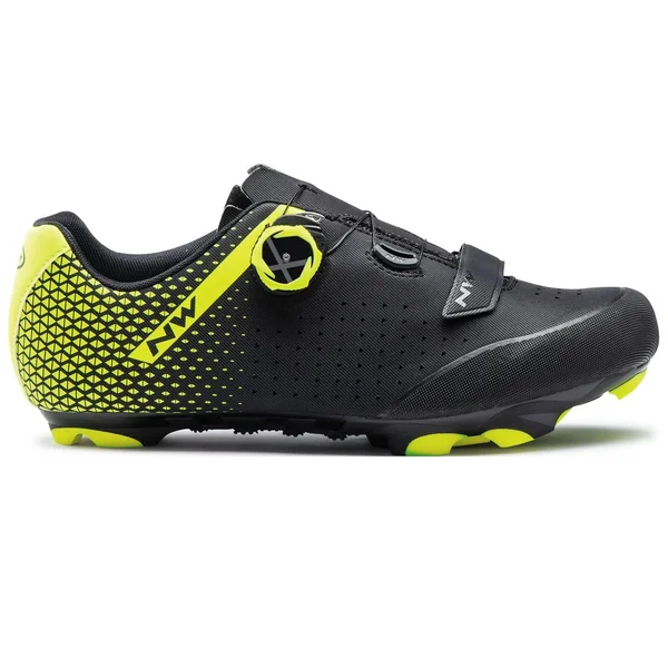 Northwave Origin Plus 2 Shoes - Black Yellow
