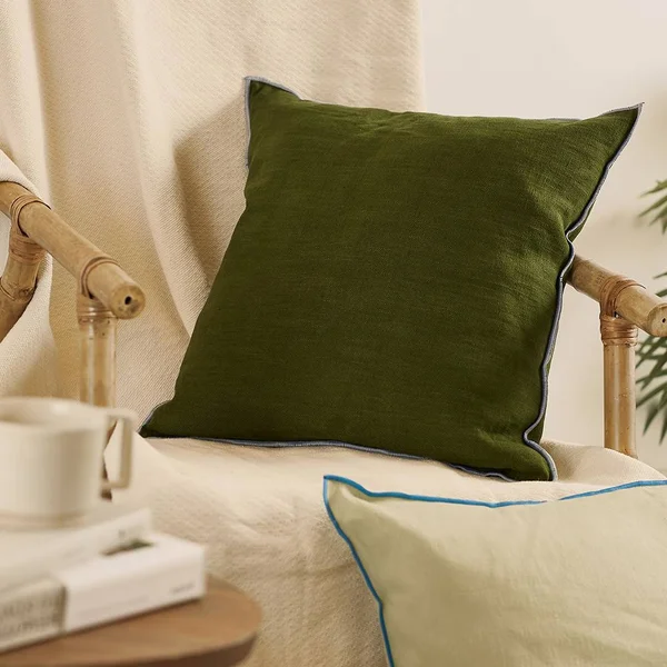 Hay Outline Cushion - Moss