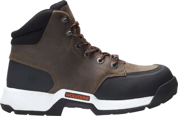 Wolverine Men's Carom 5x22 Carbonmax Boot Brown, Size 8.5 Extra Wide Width