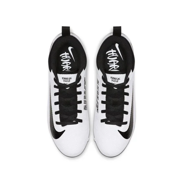 Nike Kids& Alpha Huarache 7 Varsity Lacrosse Cleats, White