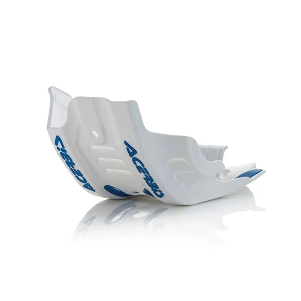Acerbis 2791661029 Skid Plate - White/Blue