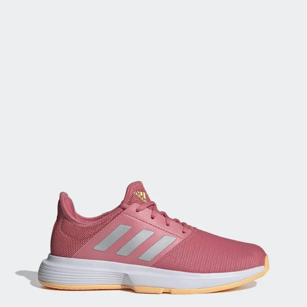 Adidas Women's GameCourt Tennis Shoes, Pink