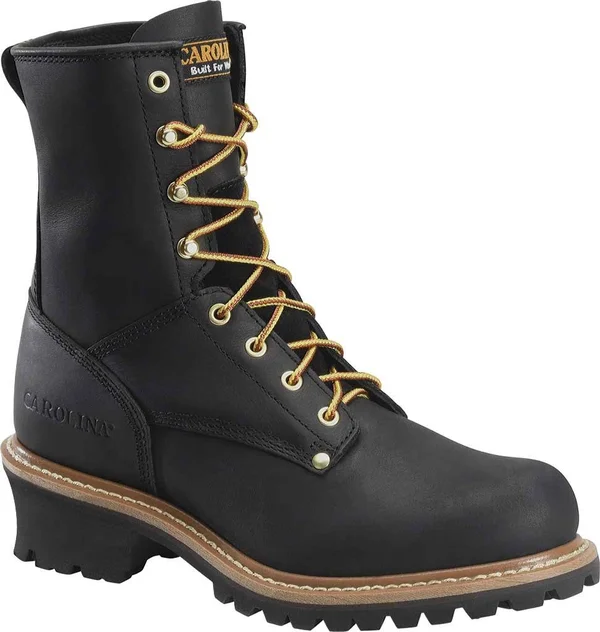 Carolina Elm 8x22 Logger 8.5 Men's Black