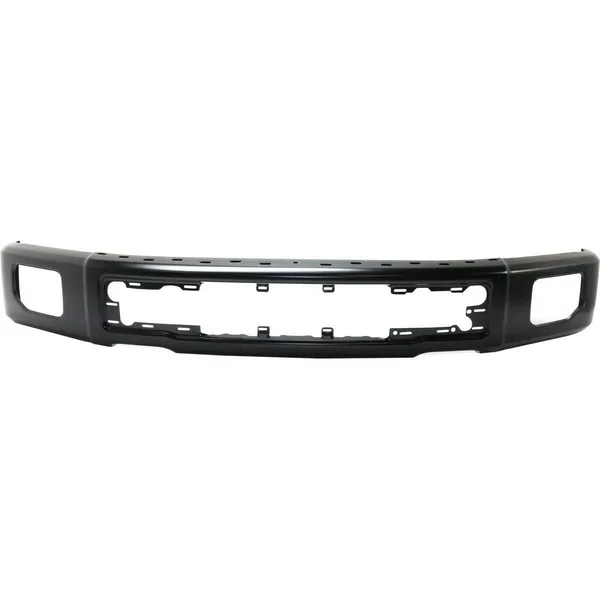 Replacement 2015 Ford F-150 Bumper Front - - Steel, Paint to Match, 1-Year Unlimited-mileage Warranty