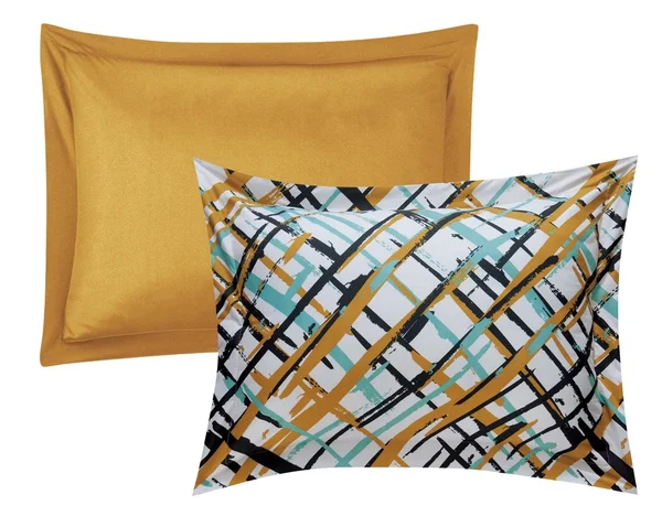 Chic Home Abstract 9 Piece Full Bed in A Bag Comforter Set - Gold