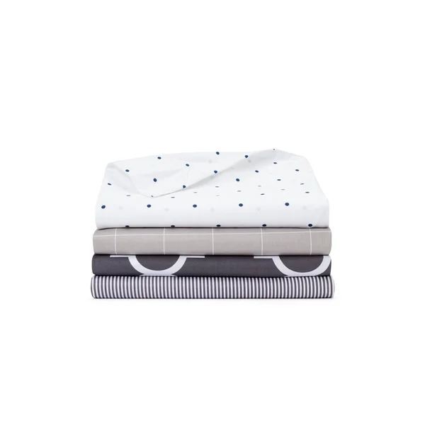 Weighted Blanket & Cover Bundle Sets Light Grey - Full, 12 lbs-Luna