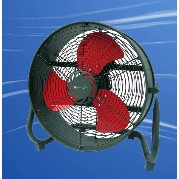 Continental Electric Ps73614 Floor Drum Fan Red