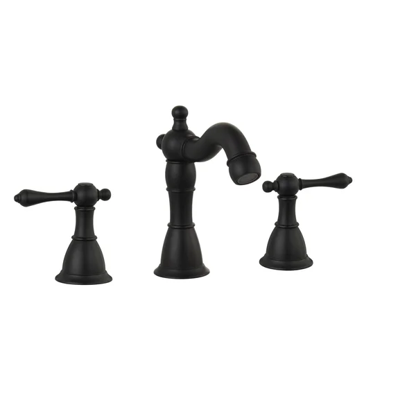 Legion Furniture 8x22 Widespread Faucet with Drain- Matt Black (ZL20518-BL)
