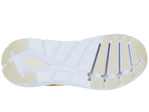 Hoka Women's Elevon 2 Road Running Shoes in Almond Milk/White - Size 5