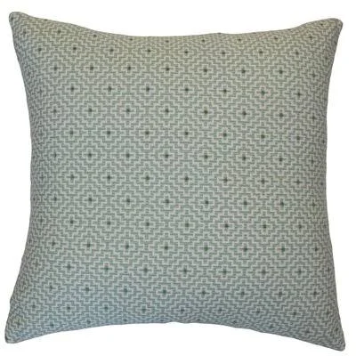 Kiska Geometric Throw Pillow Union Rustic Size: Height(22x22) x Width(22x22) - Color: Jungle