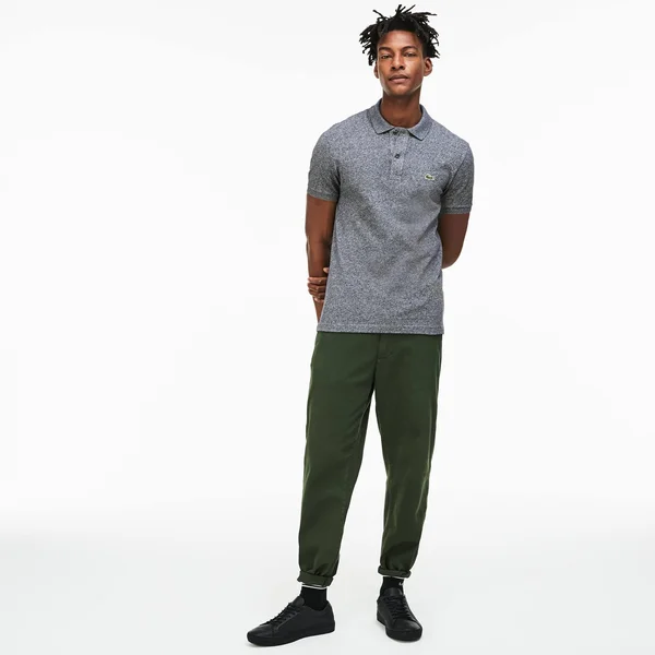 Lacoste Men's Classic Pique Slim Fit Short Sleeve Polo Shirt