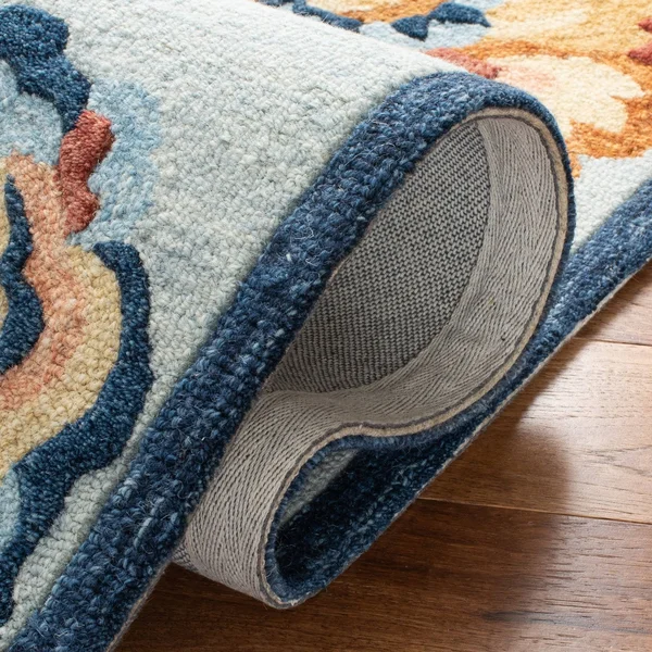 5' x 8' Rectangular Area Rug - Blue, Safavieh