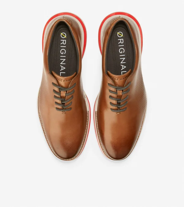 Cole Haan 豶iginalGrand Energy Twin Oxford Size 10 - OriginalGrand Oxford for Men. British Tan-Dark Roast-molten Lava
