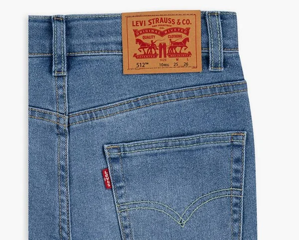 Levi&s 512 Slim Taper Fit Little Boys Jeans 4-7x - Bauhaus Blues 7X