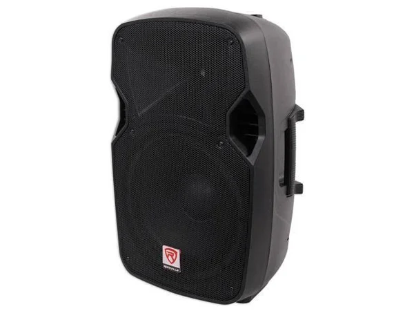 (2) Rockville SPGN124 12x22 Passive 2400W DJ PA Speakers+Stands+Cables+Carry Bag