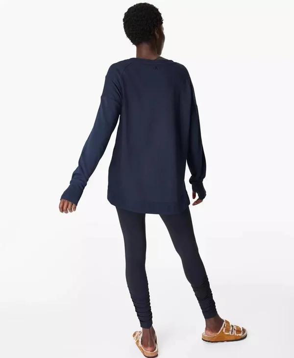 Sweaty Betty After Class Sweatshirt - Blue, Women's XXL