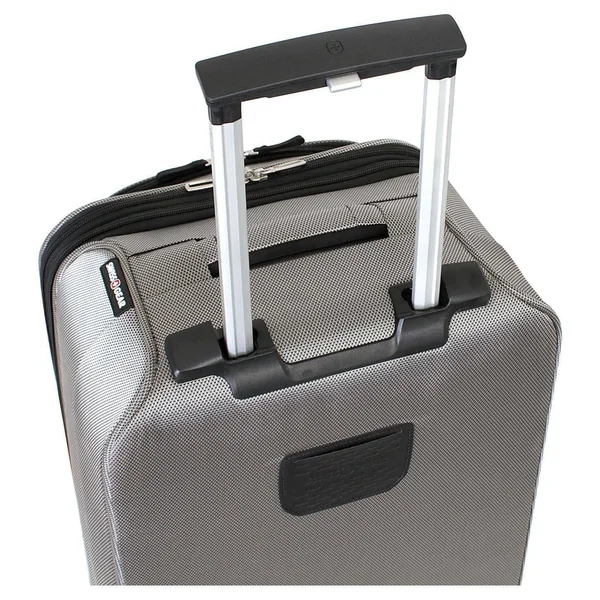 Swissgear Zurich 20x22 Pilot Case Carry on Luggage Pewter