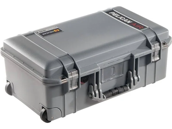 Pelican 1535 Air Wheeled Carry-On Case with Pick-N-Pluck Foam, Silver