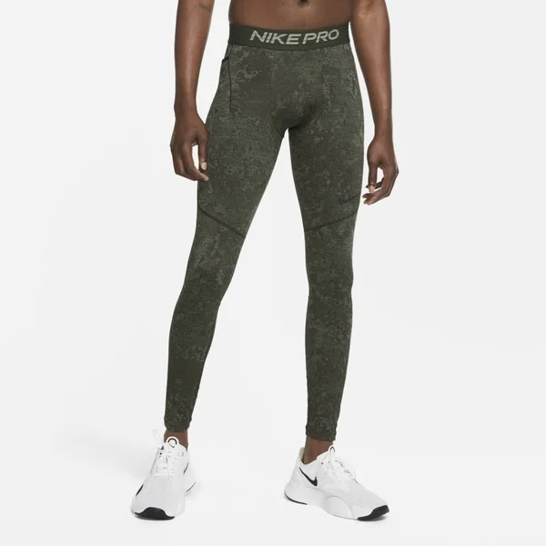 Nike Men's Training Tights in Green, Size: XL, CU6736-355