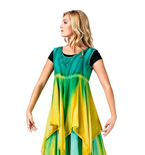 Watercolour Women's Worship Handkerchief Comfort Dress