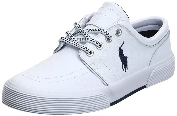 Polo Ralph Lauren Men's Faxon Logo Sneakers - White