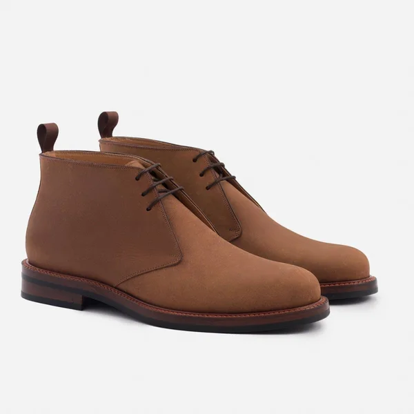 Beckett Simonon Laval Chukka Boots - Pull-Up - Walnut, Size 10, Men's Boot