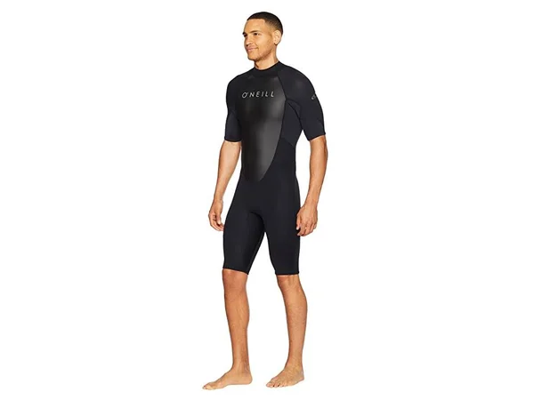 O&Neill Reactor-2 2mm Back Zip S/S Spring Wetsuit Men's Black, XLS