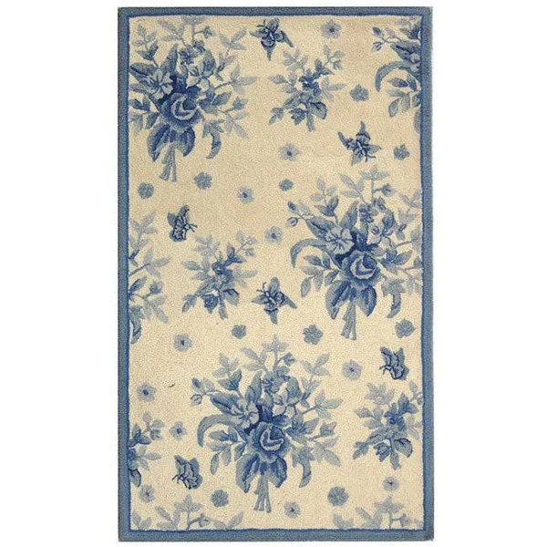 Safavieh Chelsea HK250B 2&9x22 x 4&9x22 Ivory - Gold Area Rug