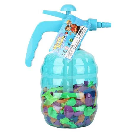 Viugreum Water Balloon Pump Filler Large Capacity Air and Water Easy Fill Portable Pump Station Water Blaster, Size: Light Blue