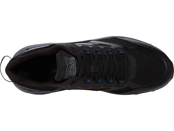 Skechers Go Run Trail Altitude - Marble Men's Shoes Black/Blue : 10 3E - Extra Wide