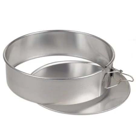 JB Prince Springform Pan 10 in Dia. - 3 in High, Silver